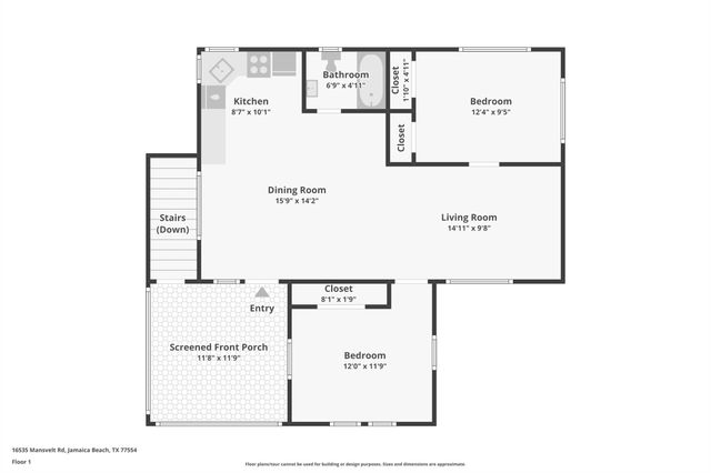 16535 Mansvelt Road, Jamaica Beach, TX 77554