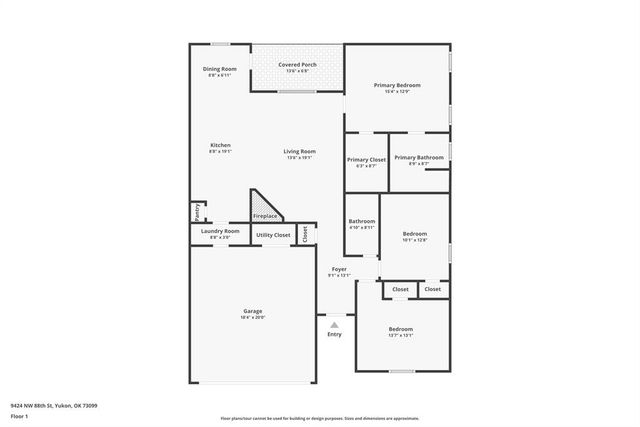 9424 NW 88th Street, Yukon, OK 73099