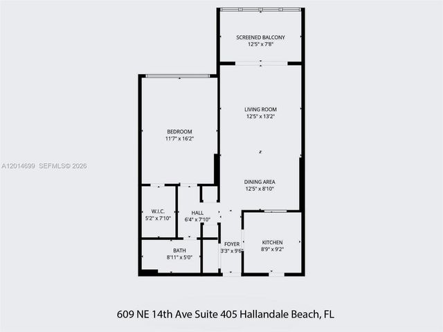 609 NE 14th Ave 405, Hallandale Beach, FL 33009