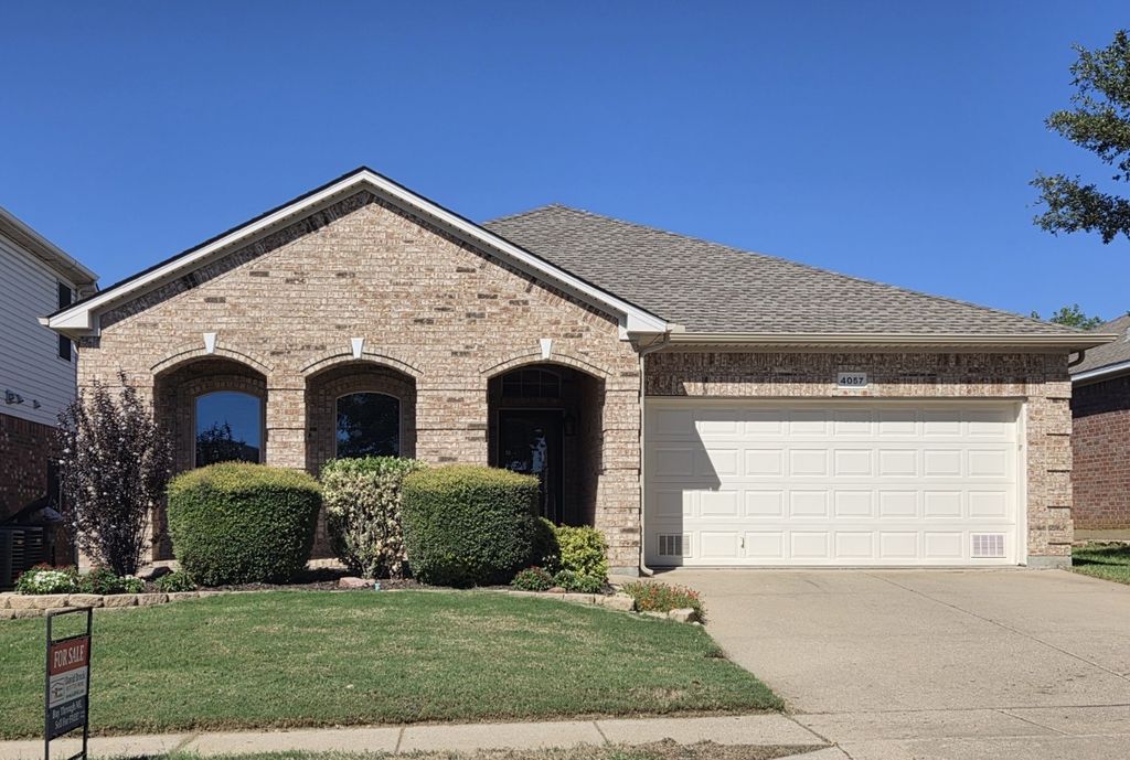 4057 Claymore Lane, Fort Worth, TX 76244 — exterior