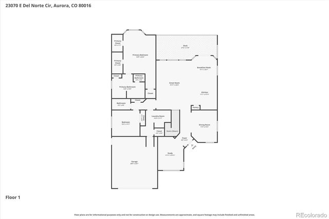 23070 E Del Norte Circle, Aurora, CO 80016