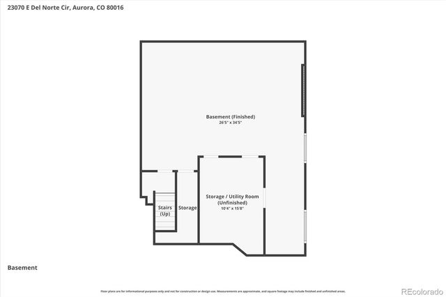 23070 E Del Norte Circle, Aurora, CO 80016