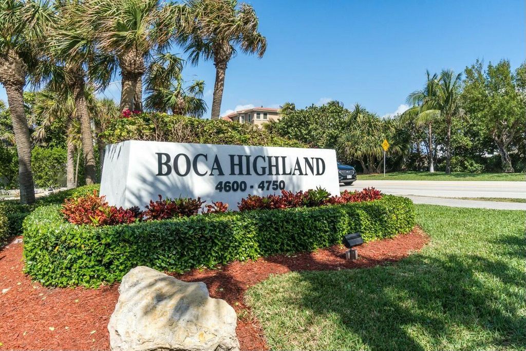 Image 31 of property listing at 4750 S Ocean Boulevard 110, Highland Beach, FL 33487
