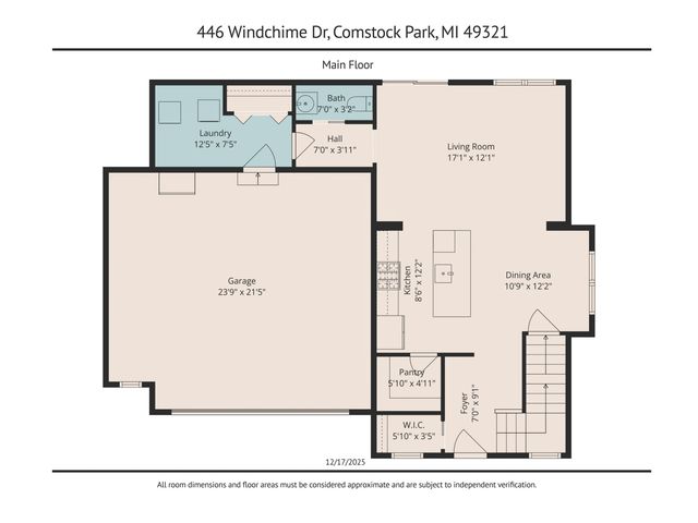 446 Windchime Drive Ne, Plainfield Twp, MI 49321
