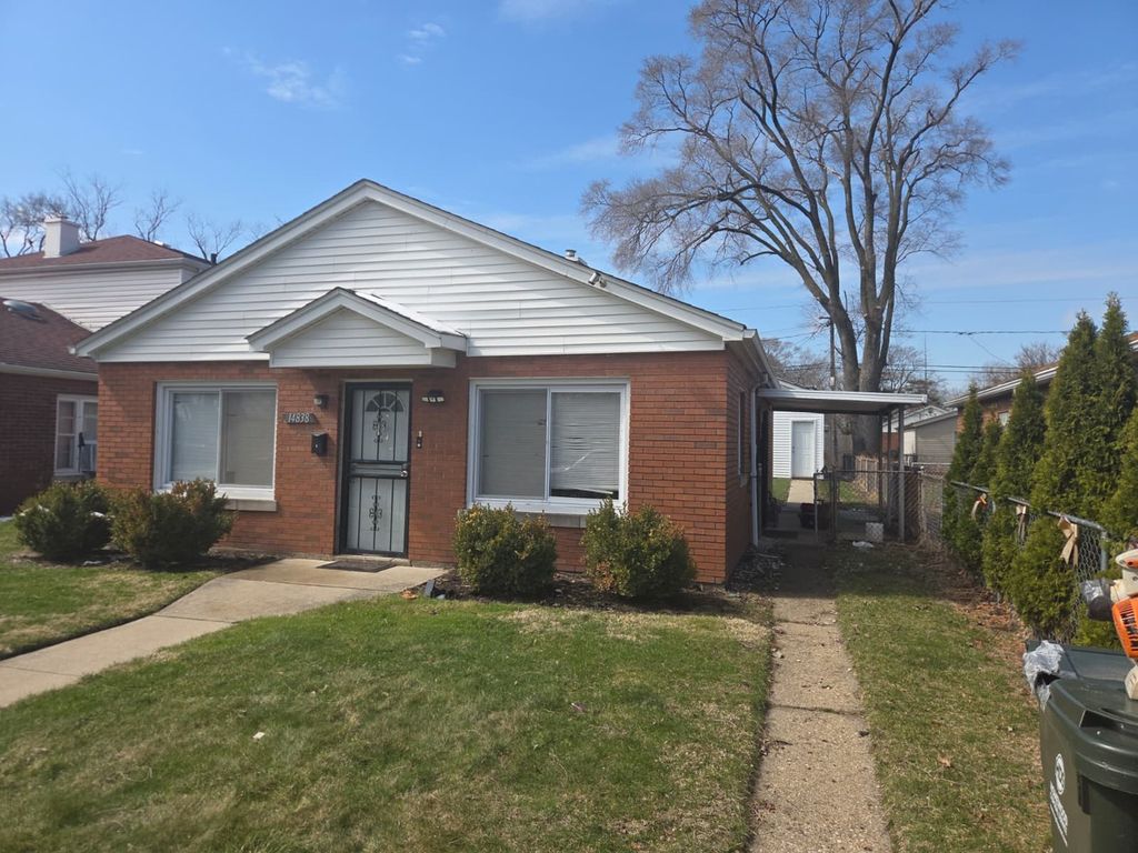 14838 CHAMPLAIN Avenue, Dolton, IL 60419