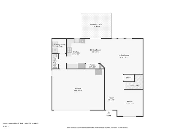 2277 S Briarwood Drive, New Palestine, IN 46163