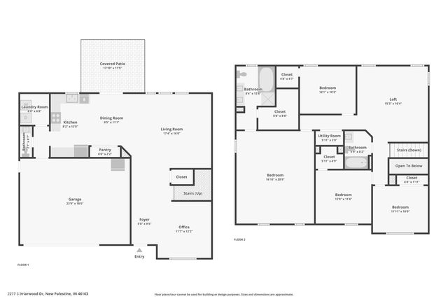 2277 S Briarwood Drive, New Palestine, IN 46163