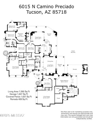 6015 N Camino Preciado, Tucson, AZ 85718