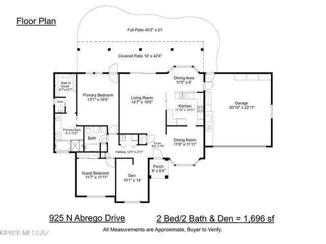 925 N Abrego Drive, Green Valley, AZ 85614