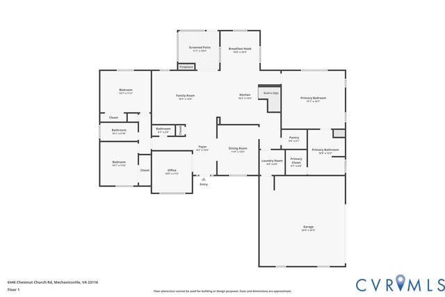 6446 Chestnut Church Rd, Mechanicsville, VA 23116