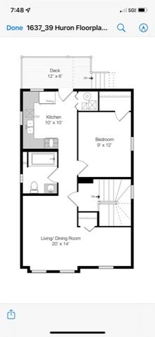 1639 W Huron Street 3F, Chicago, IL 60622