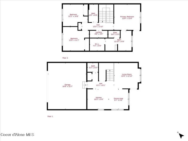 342 E Grosbeak AVE, Hayden, ID 83835