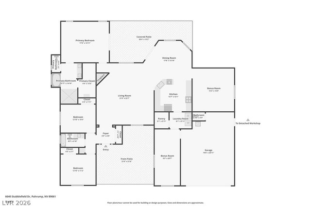 6640 Stubblefield Drive, Pahrump, NV 89061