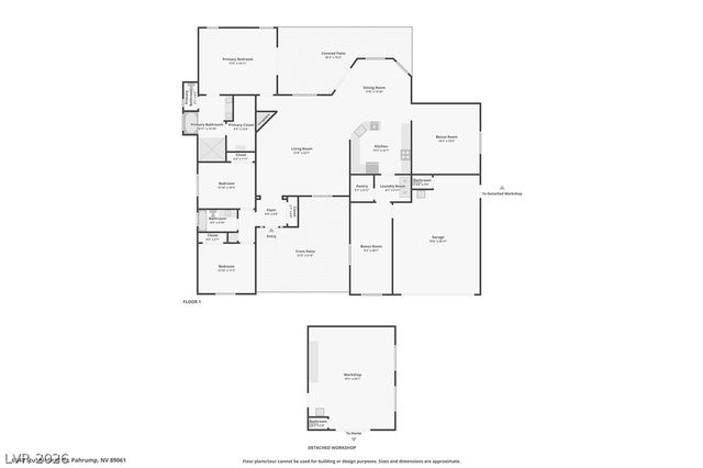 6640 Stubblefield Drive, Pahrump, NV 89061