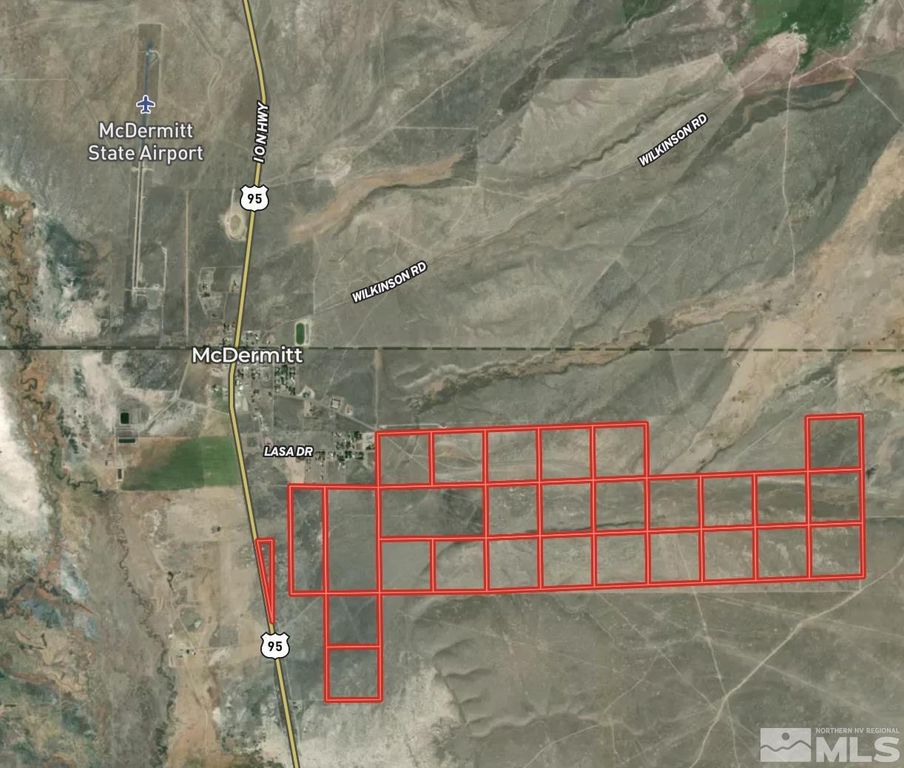 Image 4 of property listing at 1186.87 acres Hwy 95 frontage, Mcdermitt, NV 89421