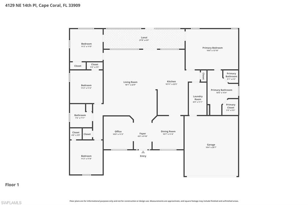 Image 25 of property listing at 4129 NE 14th PL, Cape Coral, FL 33909