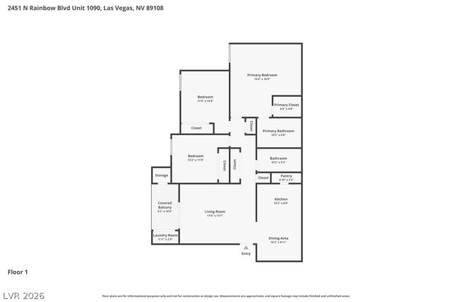 2451 North Rainbow Boulevard 1090, Las Vegas, NV 89108
