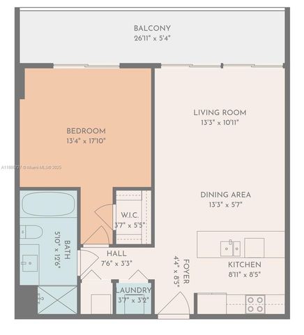 1111 SW 1st Ave 2721-N, Miami, FL 33130