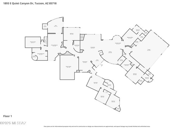 1893 Quiet Canyon Drive, Tucson, AZ 85718