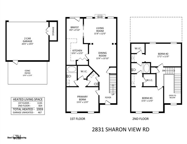 2831 Sharon View Road, Charlotte, NC 28210