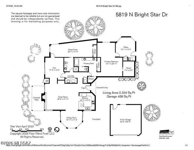 5819 N Bright Star Drive, Tucson, AZ 85718