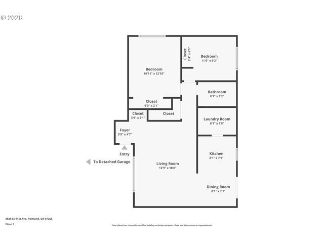 3836 Se 91ST Ave, Portland, OR 97266