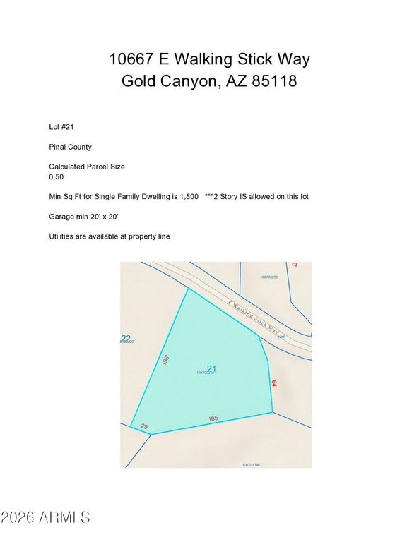 10667 E WALKING STICK Way 21, Gold Canyon, AZ 85118 — photo 2