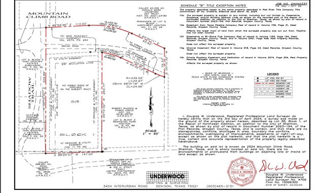 2524 Mountain Climb Road, Sherman, TX 75092