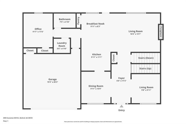 4092 Suwanee Mill Drive, Buford, GA 30518