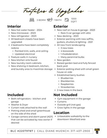 655 Birch Street, Westfield, IN 46074