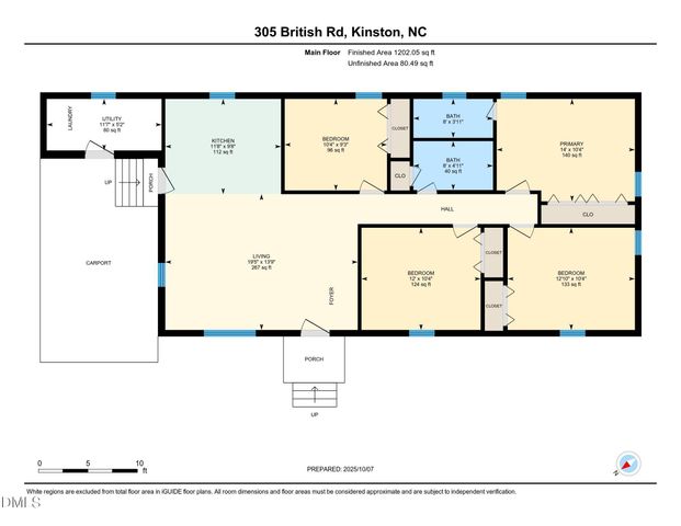305 British Road, Kinston, NC 28501