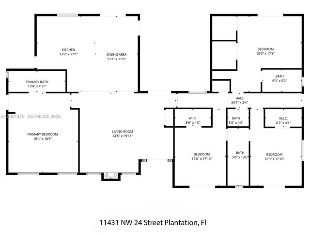 11431 NW 27th St, Plantation, FL 33323