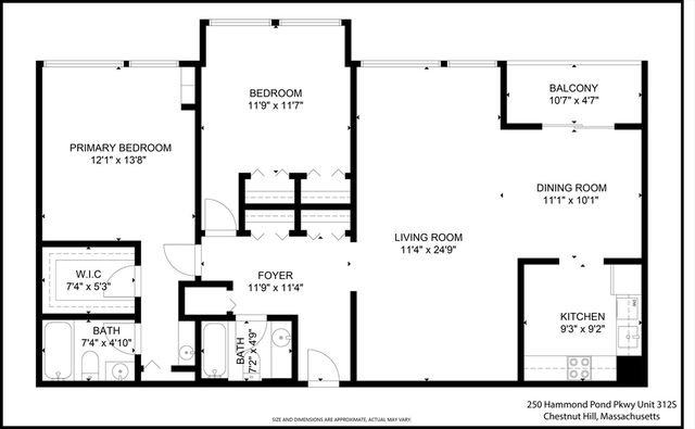 250 Hammond Pond Parkway 812S, Newton, MA 02467