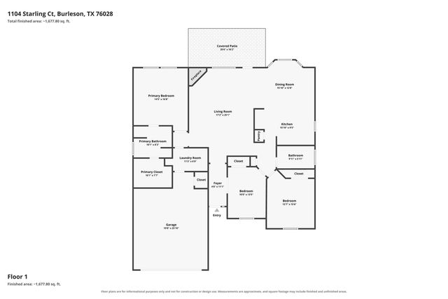 1104 Starling Court, Burleson, TX 76028