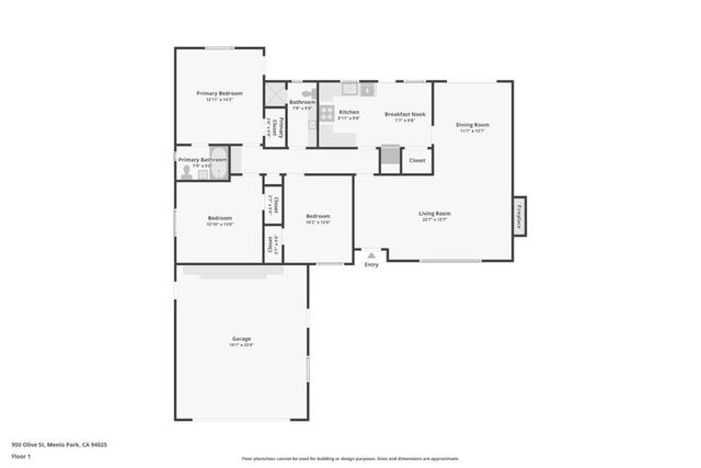 950 Olive, Menlo Park, CA 94025