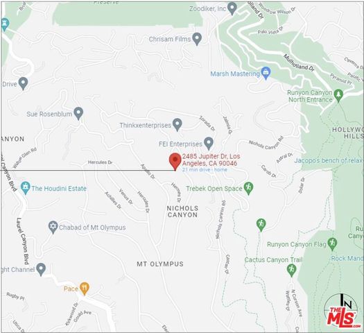 2485 Jupiter Drive, Los Angeles, CA 90046