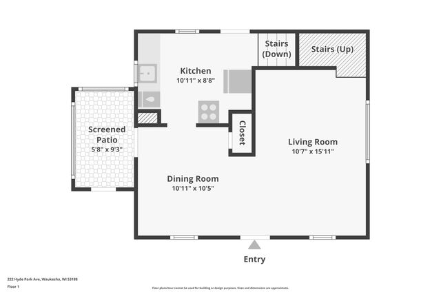 222 Hyde Park AVENUE, Waukesha, WI 53188