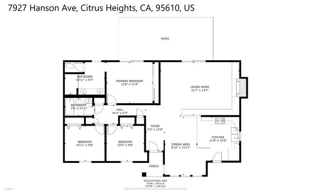 7927 Hanson Ave, Citrus Heights, CA 95610