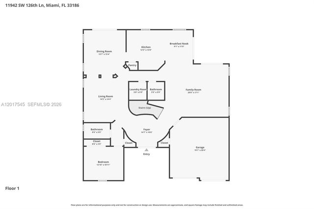 11942 SW 126th Ln, Miami, FL 33186