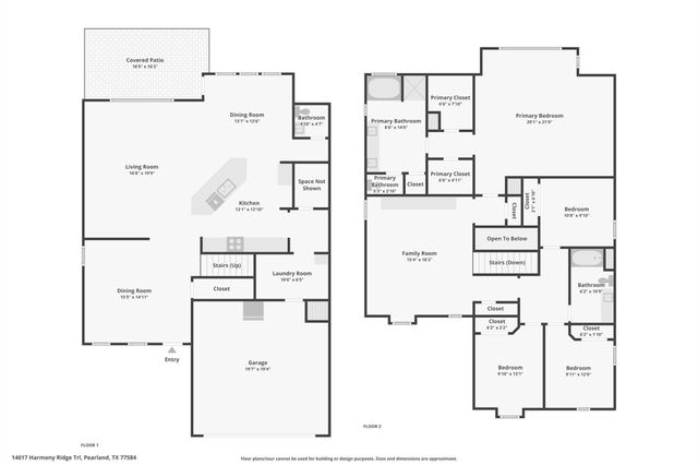 14017 Harmony Ridge Trail, Pearland, TX 77584