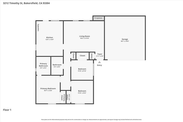 3212 Timothy Street, Bakersfield, CA 93304