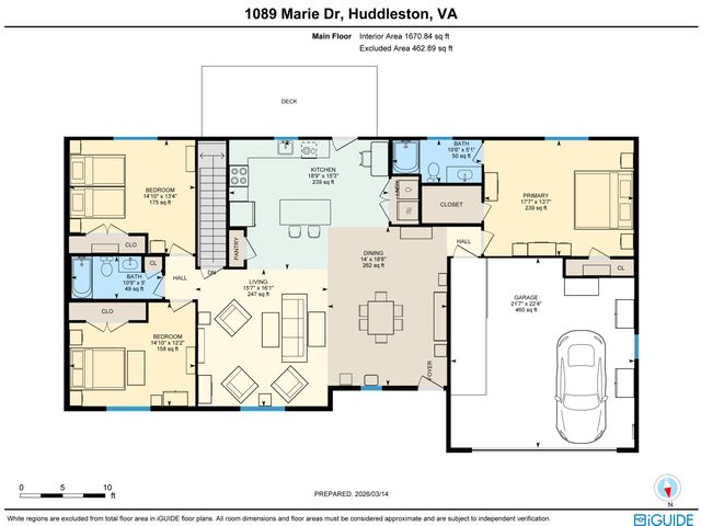 1089 Marie DR, Huddleston, VA 24104