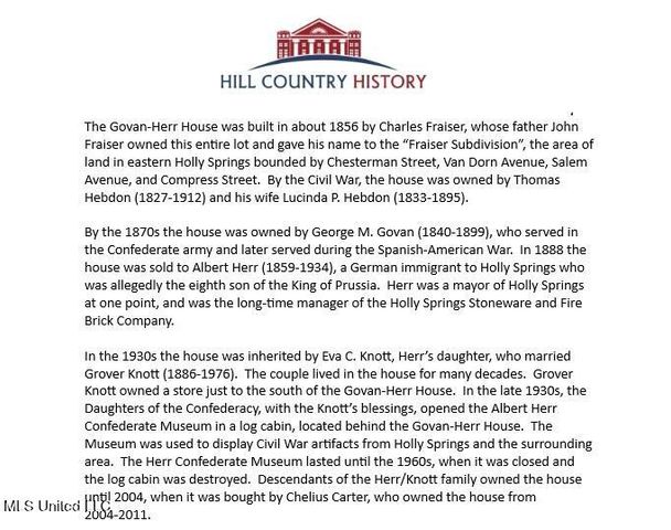 435 E College Avenue, Holly Springs, MS 38635