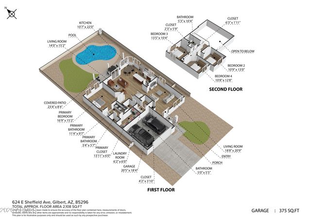 624 E SHEFFIELD Avenue, Gilbert, AZ 85296