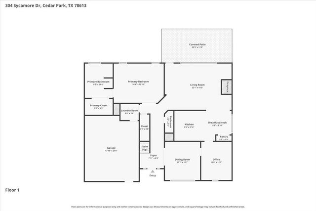 304 Sycamore DR, Cedar Park, TX 78613