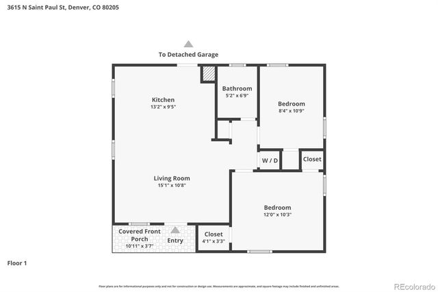 3615 N Saint Paul Street, Denver, CO 80205