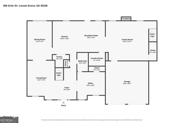 406 Grier Drive, Locust Grove, GA 30248