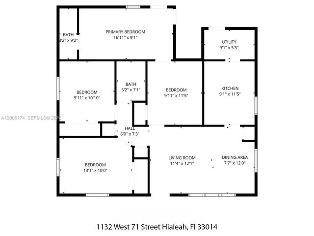 1132 W 71st St, Hialeah, FL 33014