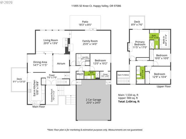 11895 Se KNEE Ct, Happy Valley, OR 97086
