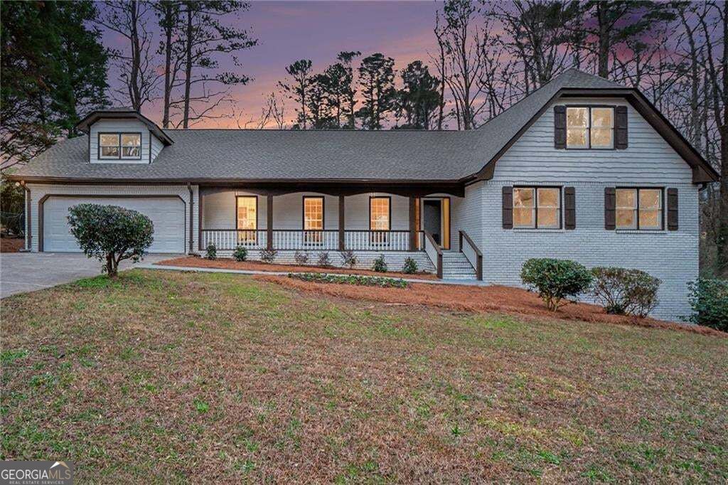5464 Breathitt Drive SW, Lilburn, GA 30047 — exterior